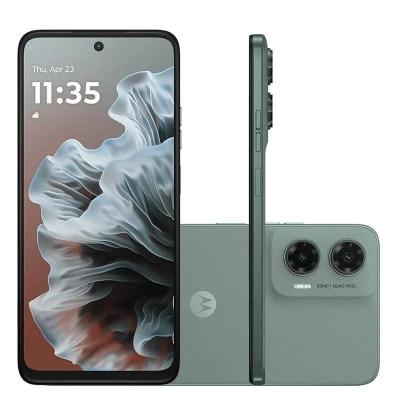 Smartphone Motorola Moto g35 256GB 8GB de Ram Cinza Camera 50MP com NFC Tela 6.7 5G