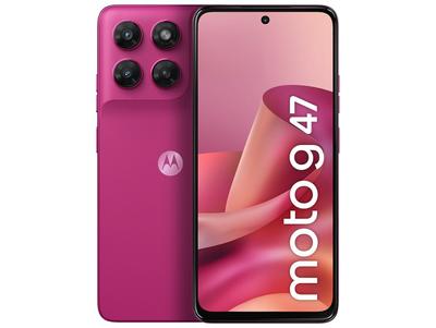 Smartphone Motorola Moto g47 128GB 5G 12GB (4GB RAM + 8GB RAM Boost) Grafite 6,7" Câm. Dupla Selfie 32MP
