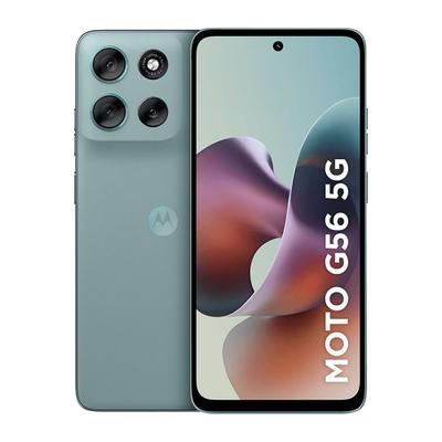 Smartphone Motorola Moto G56 5G 256GB 8GB RAM Boost Tela 6.7" FHD+ Câmera Dupla 50MP+8MP Cinza