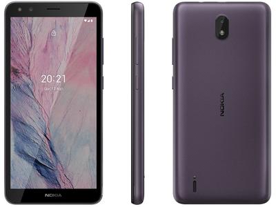 Smartphone Nokia C01 Plus 32GB Roxo 4G Octa-Core 1GB RAM Tela 5,45” Câm. 5MP + Câm. Selfie 5M