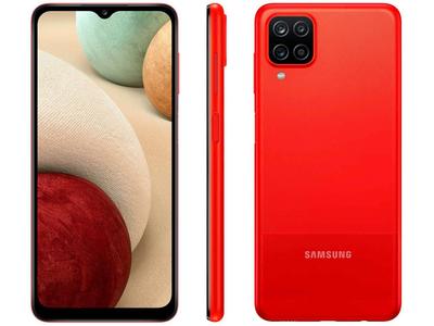 Smartphone Samsung Galaxy A12 64GB Vermelho 4G