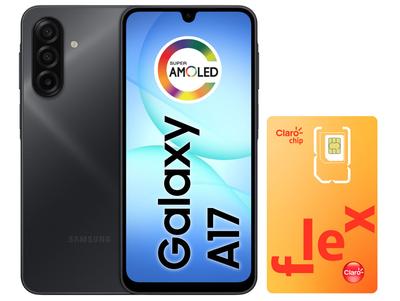 Smartphone Samsung Galaxy A17 256GB Preto + Chip