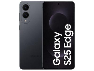 Smartphone Samsung Galaxy S25 Edge 512GB Titânio Jetblack 5G 12GB RAM 6,7" Câm. Dupla + Selfie 12MP