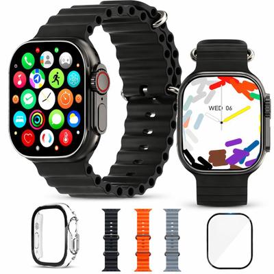 Smartwatch Relógio Inteligente Ultra 9 Microwear Original 49 mm GPS Chamadas NFC Responde Whatsapp Chamadas Bluetooth Pulso Grosso Masculino