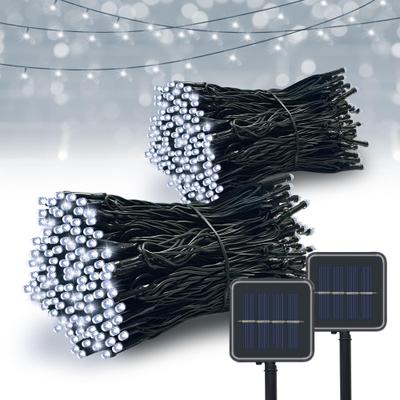 Solar String Lights Vimorg, pacote com 2, 24 m, 200 LED, à prova d'água