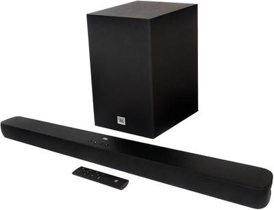 Soundbar JBL Bluetooth, Cinema SB180, 2.1 Canais, Subwoofer de 6,5" Sem Fio 110W RMS