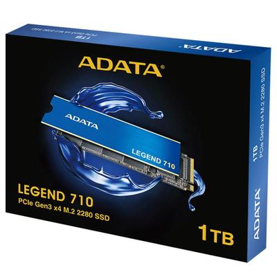 SSD ADATA 1TB M.2 Legend 710 NVMe 2280 PCIe Gen3 x4 Azul