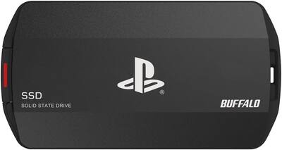 SSD externo BUFFALO 1.0TB oficialmente licenciado para PS5/PS4