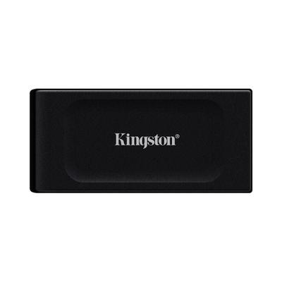 SSD Externo Kingston XS1000, 1TB, USB 3.2 Gen 2x2, Portátil, Leitura: 1050 MB/s, Gravação: 1050 MB/s, Preto - SXS1000/1000G