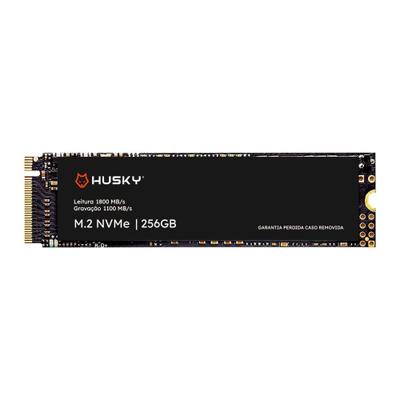SSD PCIe Husky ThunderBoost, 256GB, M.2 NVMe, Leitura 1800MB/s, Gravação 1100MB/s - HSSD002256