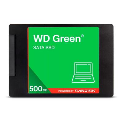 SSD SanDisk WD Green SATA, 500GB, 2.5", Leitura: 545MB/s, Gravação: 430MB/s - WDS500G5G0A