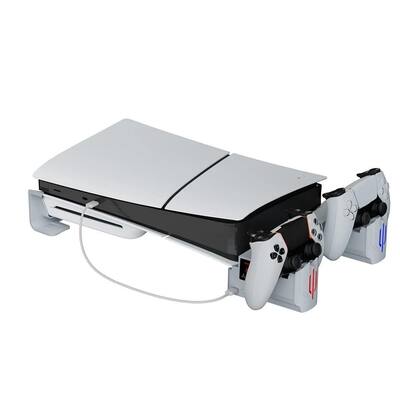 Suporte De Resfriamento Com Ventiladores RGB Ajustáveis Para PS5 pro Slim, Estação De Carregamento