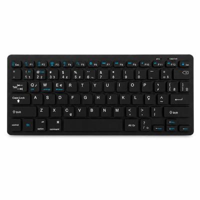 Teclado Bluetooth Portátil ABNT2 para Tablet Celular Notebook e Home Office