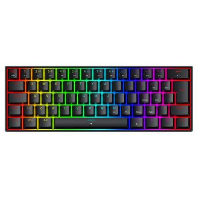 Teclado Magnético Gamer Redragon Fizz, 60%, RGB, 8000Hz, Rapid Trigger, Switch Linear, Preto - K617RGB-M