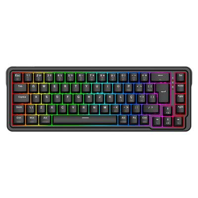 Teclado Magnético Gamer Redragon Nova, 65%, RGB, Switch UltraMag Linear, ABNT2, Preto - K709RGB-M