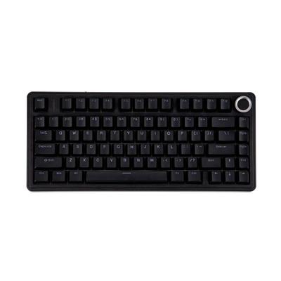 Teclado Mecânico Gamer AULA F75, RGB, Switch Red, Keycaps PBT, Hotswap, Preto - AULA-F75-Wired-BK-R