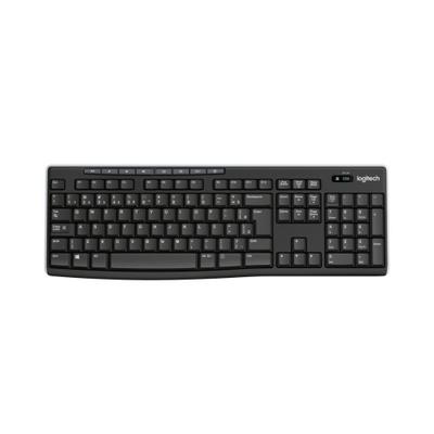 Teclado sem fio Logitech K270 com Teclas de Mídia de Fácil Acesso, Conexão USB, Pilhas Inclusas e Layout ABNT2 - 920-004427