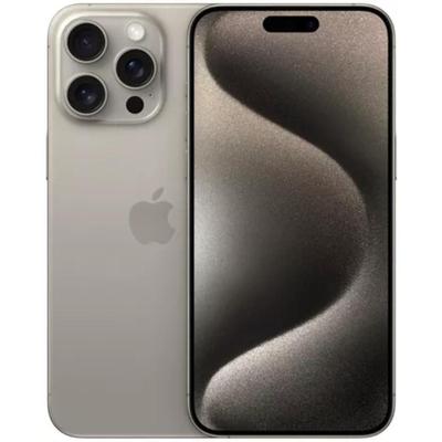 Usado: iPhone 15 Pro Max 256GB Titânio Natural - Outlet Bateria 70%