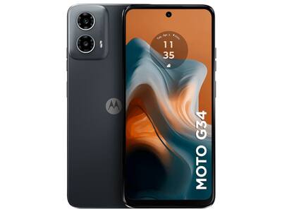 Usado: Motorola G34 128 GB Preto - Muito Bom