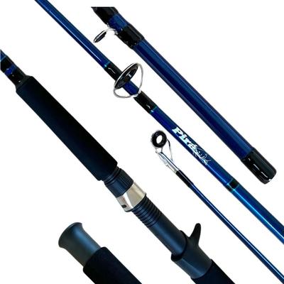 Vara Carretilha De Pesca Pesqueiro Pira 2,70mt 80lb