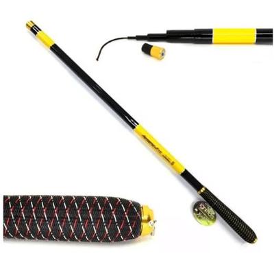 Vara Pesca Telescopica Fibra Carbono 4,50mt Ignitius Xingu