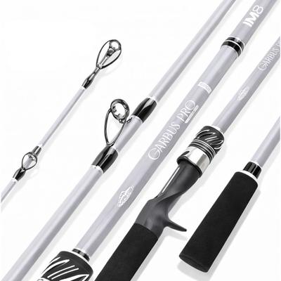 Vara Profissional Carbono IM8 Garbus Pro 2,40mt Carretilha Tamanho:Vara 2,40mt
