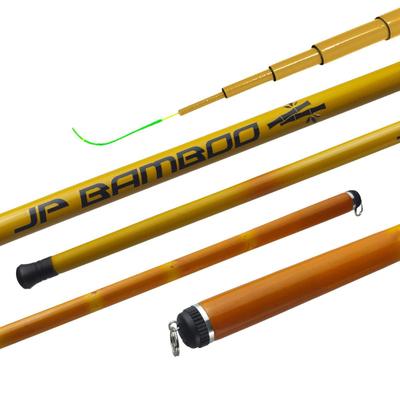 Vara Telescópica Jaú Pesca JP Bamboo 5-10lbs Leve Prática e Resistente para Pesca