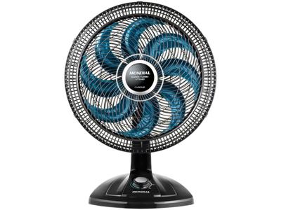 Ventilador de Mesa Mondial Super Turbo VTX-40 Chrome 40cm 8 Pás 3 Velocidades
