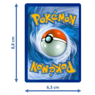 Kit com 50 Cartinhas Pokemon, Marca Copag