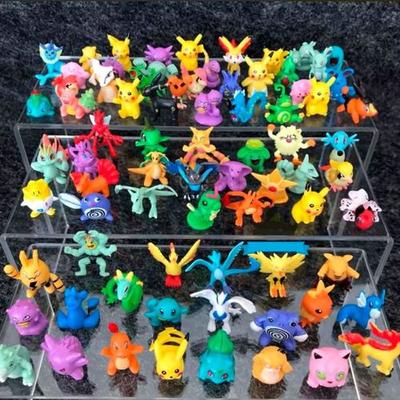 Pokémon Kit 24 Miniaturas Sem Repetições Brinquedo Coleção