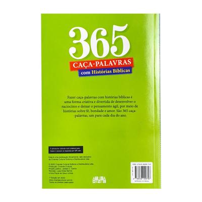 365 Caça-Palavras com Histórias Bíblicas