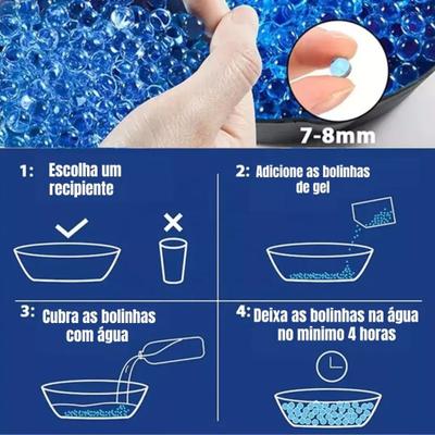 Arma Arminha De Gel Bolinha Orbeez Elétrica Automática