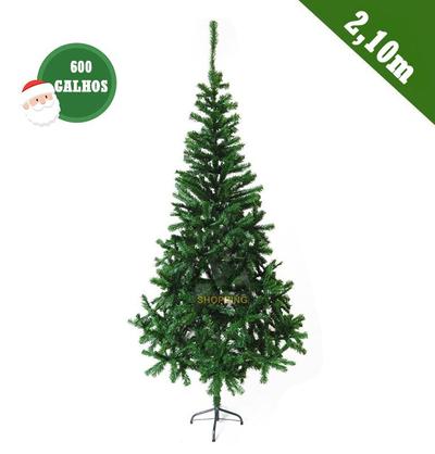 Árvore de Natal 2,10 de Altura 600 Galhos Pinheiro Canadense | Magalu  Empresas | B2B e compras com CNPJ