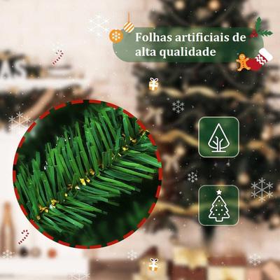 Árvore Natal Pinheiro 150cm Enfeitada Decorada Promoção