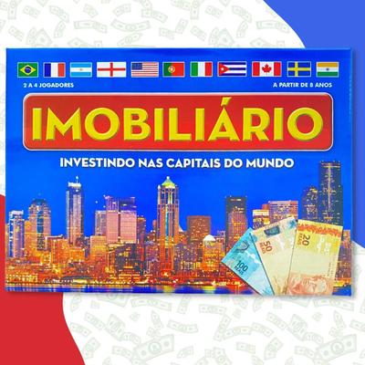 Jogo Banco Imobiliário Mundo -…