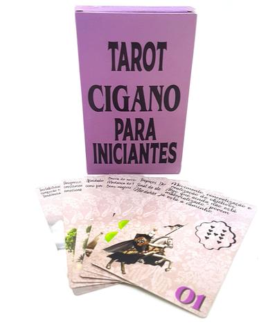 BARALHO MAGIA CIGANA - 36 CARTAS DECK TAROT E MANUAL COMPLETO