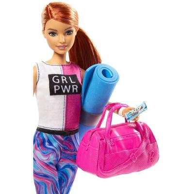 Barbie Feita para Mexer Loira Roupas Esportivas - Mattel