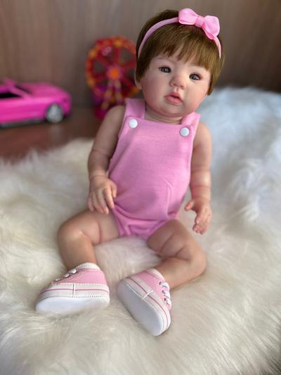 Bebe Reborn Boneca Princesa Silicone Banho Realista K02 - Ana Dolls -  Bonecas - Magazine Luiza