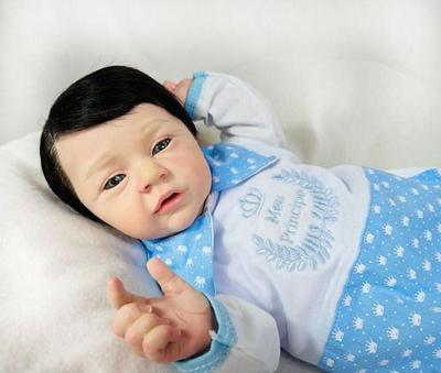 Bebe Reborn Menino Realista, Com Enxoval, Toma Banho, 55cm - Ana Dolls -  Boneca Reborn - Magazine Luiza