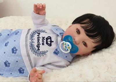 Bebê Reborn Menino Realista Lançamento Toma Banho - ANA DOLLS - Bonecas -  Magazine Luiza