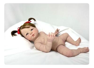Bebê Reborn Boneca April Dormindo Menina Recém Nascida