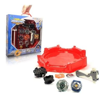 Beyblade Arena Epic Gyro + 4 BeyBlade + 2 Lançadores - Tornado Gyro - Pião  de Batalha e Acessórios - Magazine Luiza