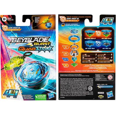 Pião Beyblade Com Lançador Burst 4 Em 1 Quad Drive Astral