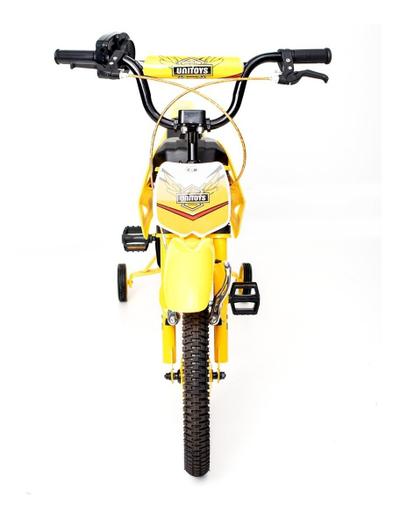 Bike Moto Cross Vermelha Aro 16, Uni Toys, 90 : : Esporte