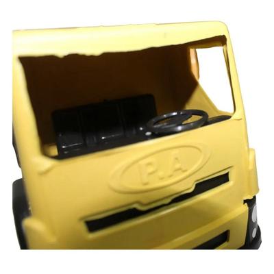Caminhão Bitrem Carreta Carroceria Brinquedo Plastico e Madeira 65CM em Promoção na Americanas