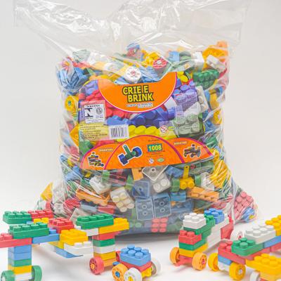 Blocos de montar grande 1000 peças - brinquedo educativo infantil