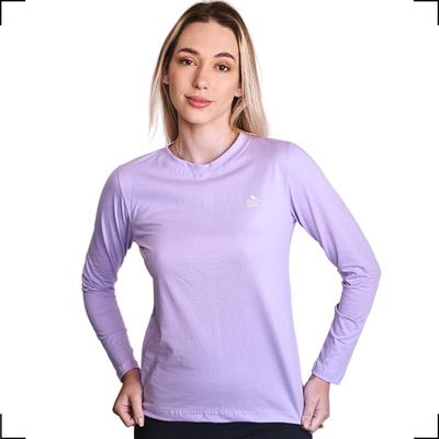 Blusa Gola Redonda Marinho Feminina - Compre agora