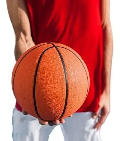 Bola De Basquete Preta Tamanho 7 + Resistência E Aderência