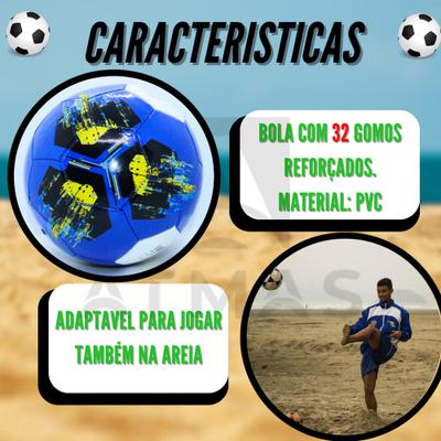 Bola de Futebol com 1 Bomba de Ar: Pronta para Jogar! - Online