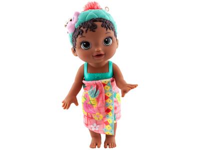 Boneca Baby Alive Glam SPA Dia de Princesa Morena F3565 - Hasbro